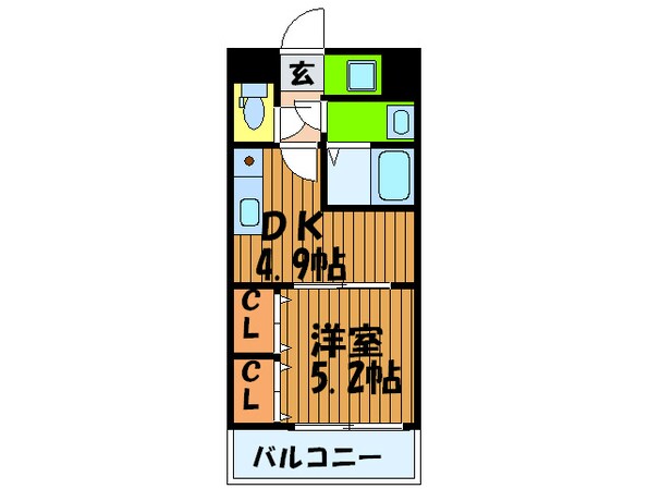 ＣＩＴＹ　ＳＰＩＲＥ鶴見の物件間取画像